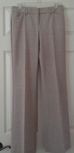 Express Editor Biege Bootleg Pants Size 0